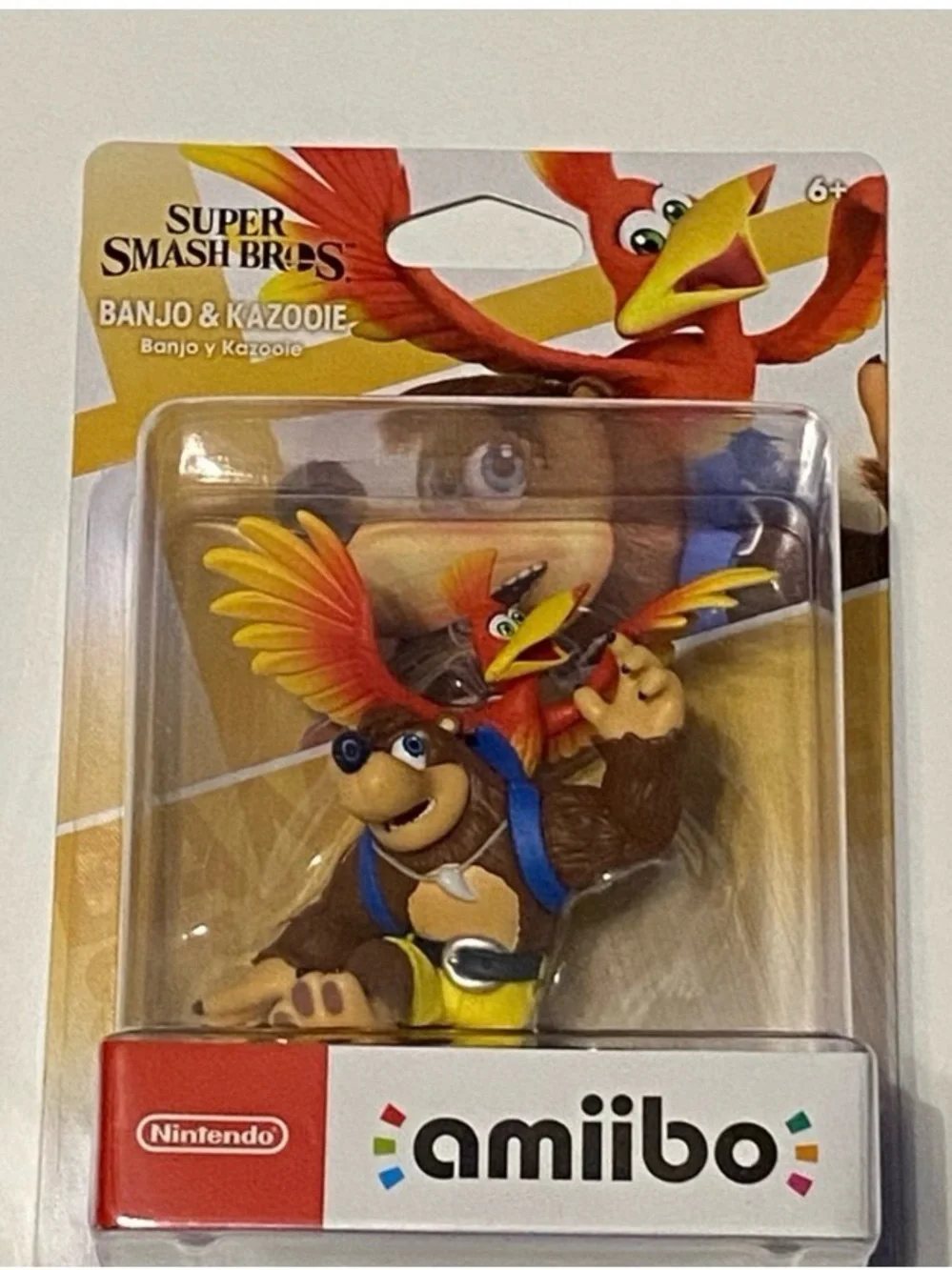Nintendo Banjo & Kazooie Amiibo Figure - Brown, Yellow, Red, Blue